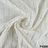 Dyeable Gold Pasted Mukaish Organza Fabric-F4399