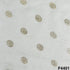 Dyeable Gold Pasted Mukaish Organza Fabric-F4401