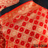 Zari Work Bandhani Print Georgette Dupatta - D2330
