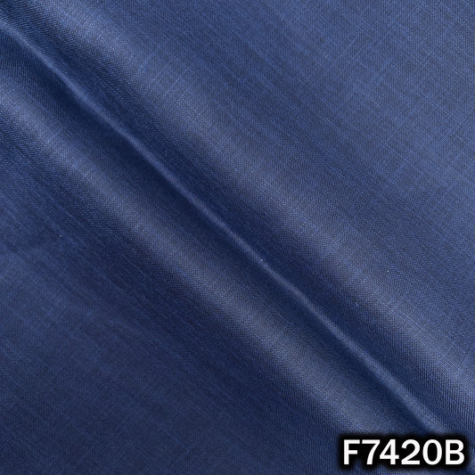 Plain Linen Cotton Fabric - F7420