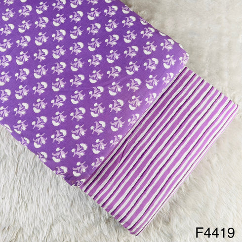 Block Print Cotton Fabric-F4419