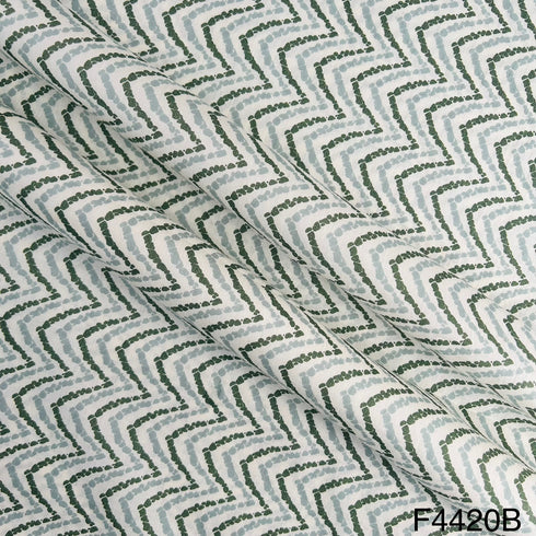 Block Print Cotton Fabric-F4420