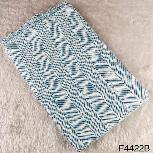 Block Print Cotton Fabric-F4422
