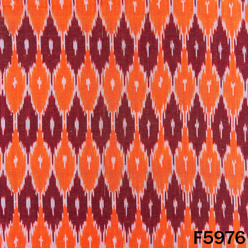 Ikkat Print Cotton Fabric - F5976