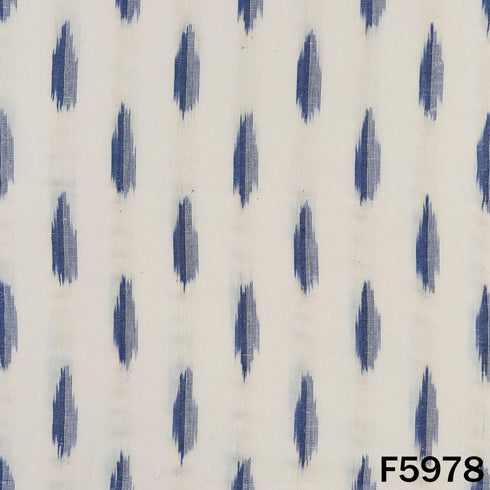 Ikkat Print Cotton Fabric - F5978