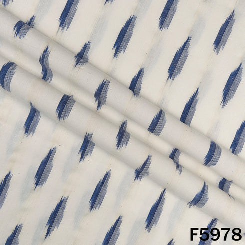 Ikkat Print Cotton Fabric - F5978