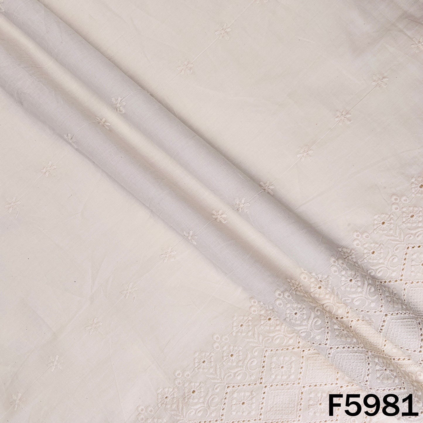 Dyeable Hakoba Kora Cotton Fabric - F5981