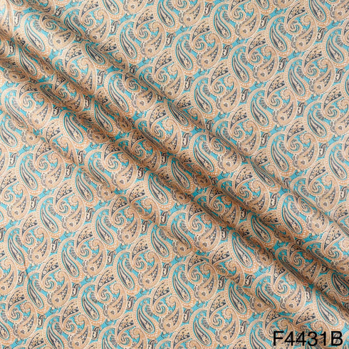 Printed Glaze Cotton Fabric-F4431
