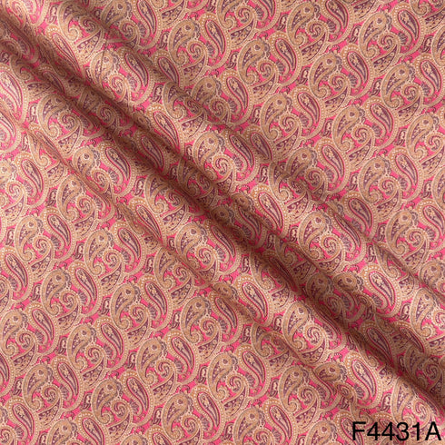 Printed Glaze Cotton Fabric-F4431