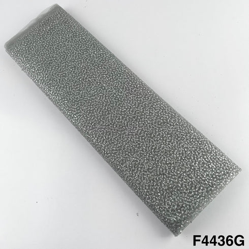 Soft Net with Pasted Glitter Fabric-F4436