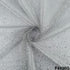 Soft Net with Pasted Glitter Fabric-F4436