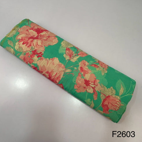 Printed Modal Satin Fabric-F2603