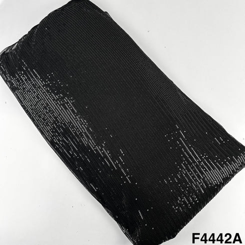 Sequins Lycra Net Fabric-F4442