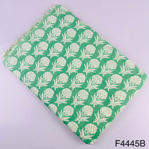 Block Print Cotton Fabric-F4445