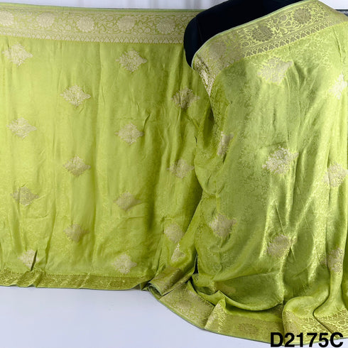 Self Jacquard Organza Satin Dupatta-D2175