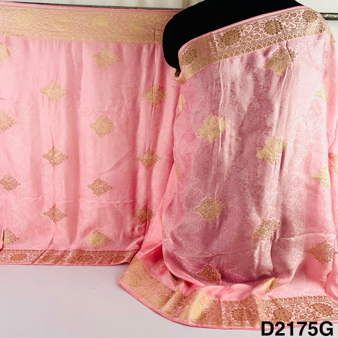 Self Jacquard Organza Satin Dupatta-D2175