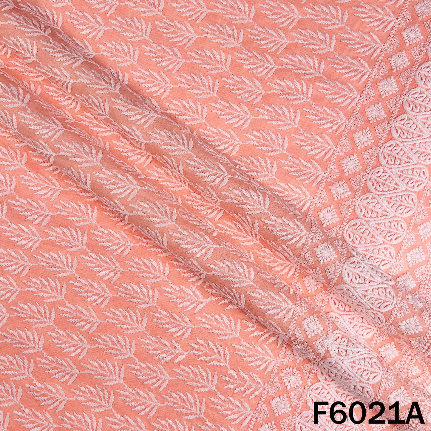 Chikankari Cotton Fabric - F6021