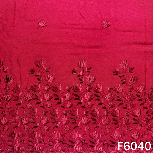 Thread Work Rayon Cotton Fabric - F6040