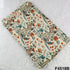 Flower Print Tussar Silk Fabric- F4518