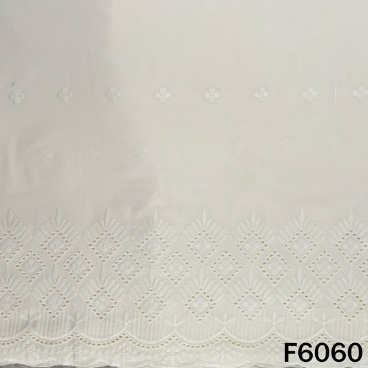 Chikankari Cotton Fabric - F6060