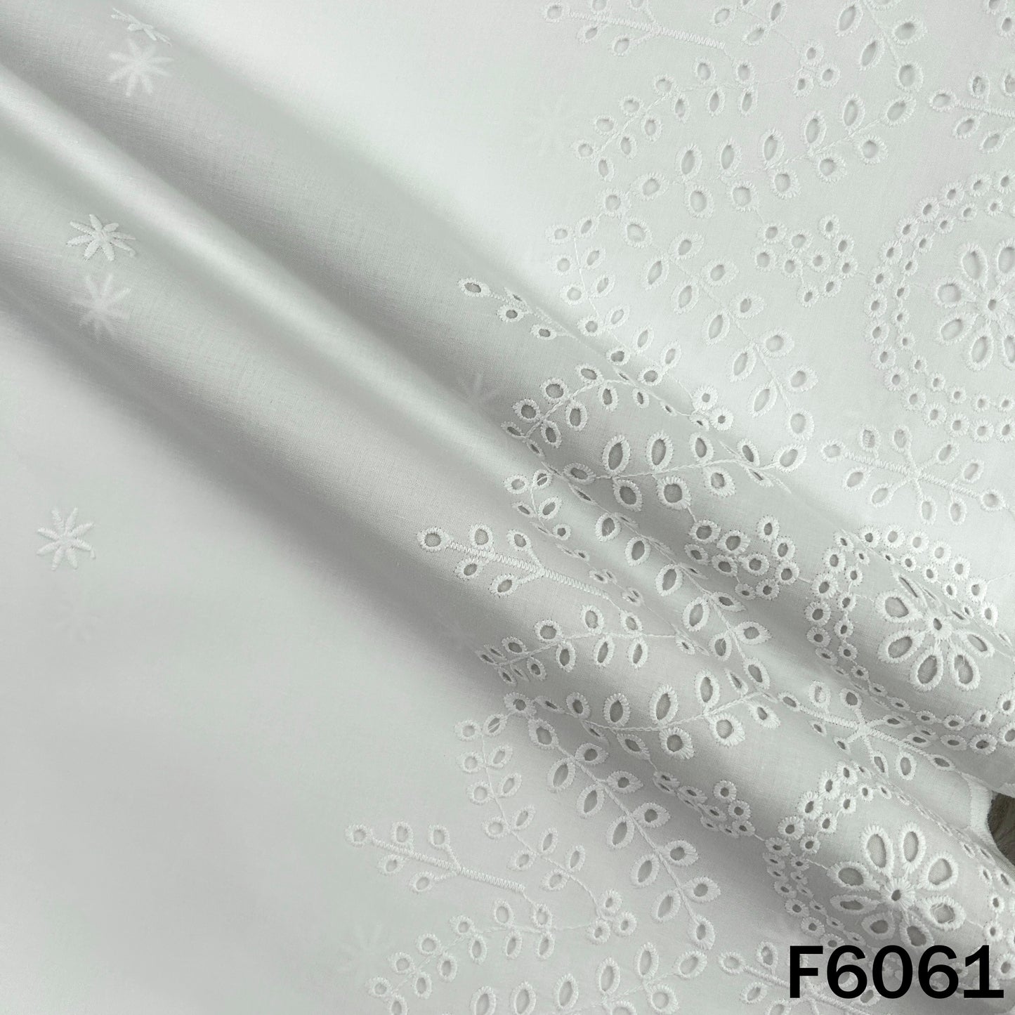Chikankari Cotton Fabric - F6061
