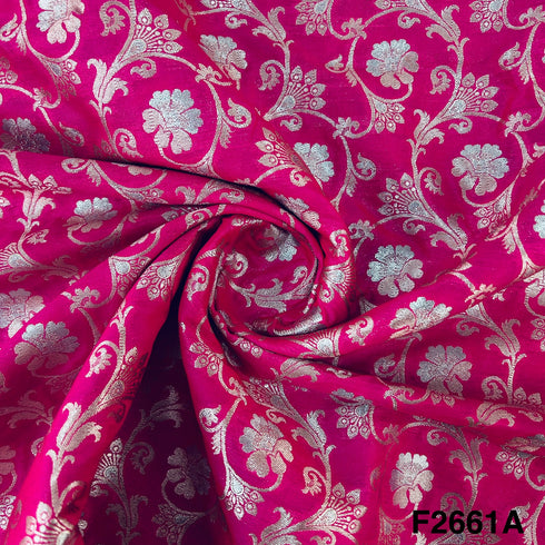 Silk Brocade Fabric-F2661