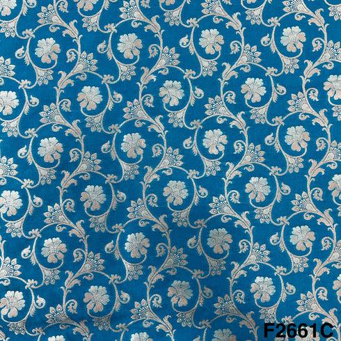 Silk Brocade Fabric-F2661