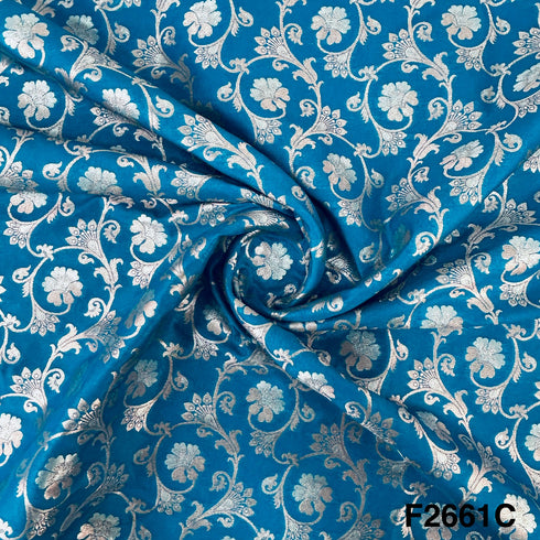 Silk Brocade Fabric-F2661