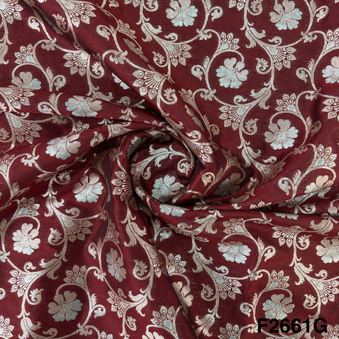 Silk Brocade Fabric-F2661