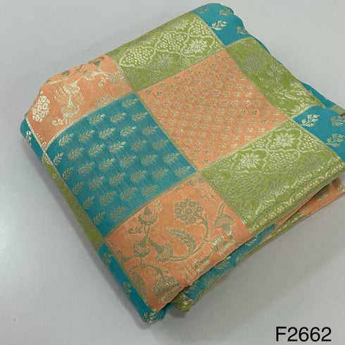 Silk Brocade Fabric-F2662
