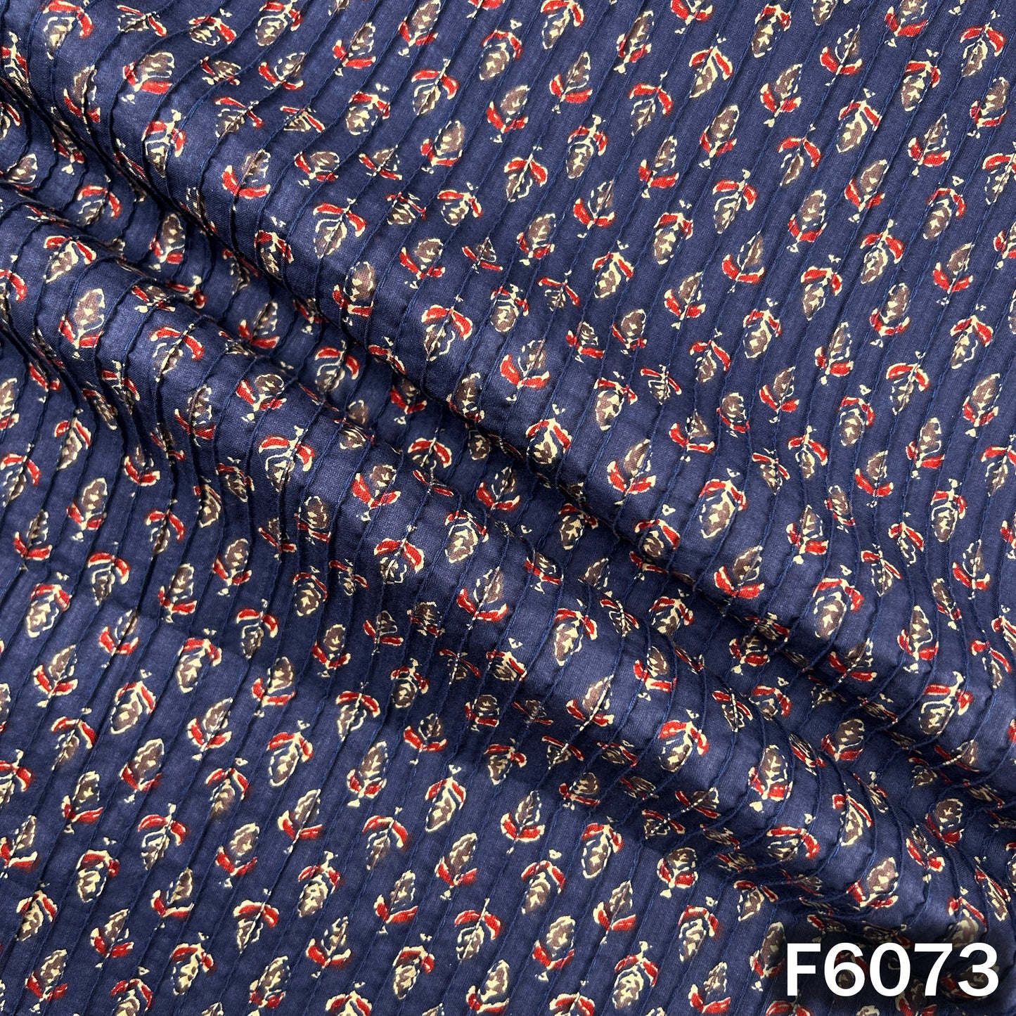 Printed Pintex Cotton Fabric - F6073