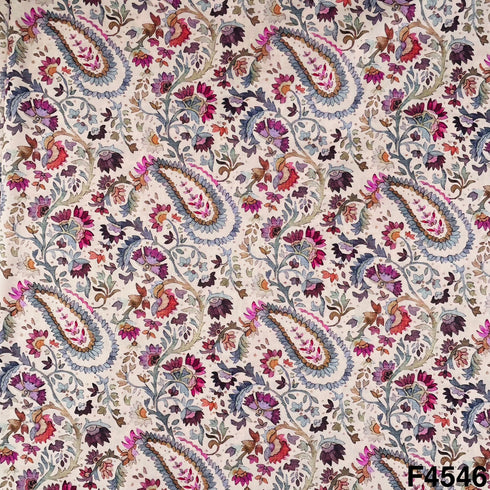 Pejali Print Cambric Cotton Fabric- F4546