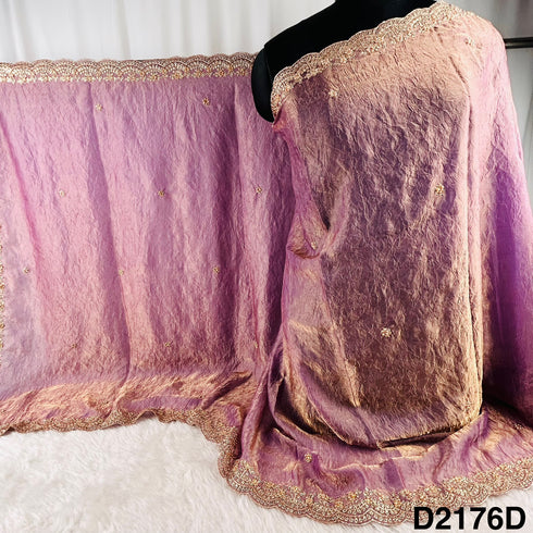 Zari Pearl Work Jimmy Choo Dupatta-D2176