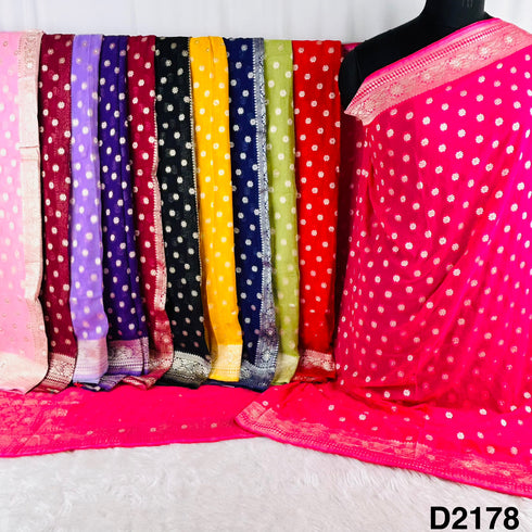 Banarasi Georgette Dupatta-D2178