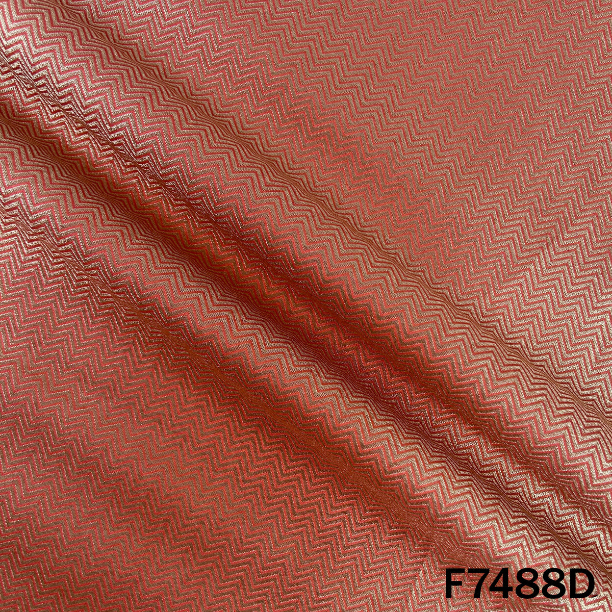 Self Jacquard Brocade Fabric - F7488