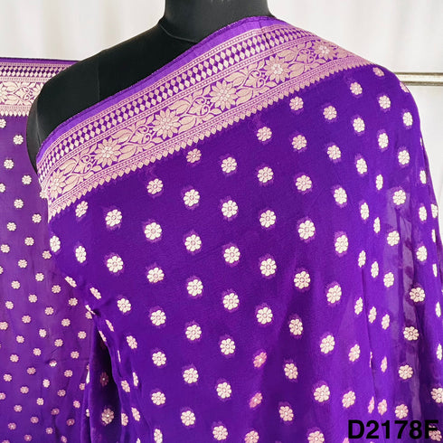 Banarasi Georgette Dupatta-D2178