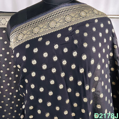 Banarasi Georgette Dupatta-D2178