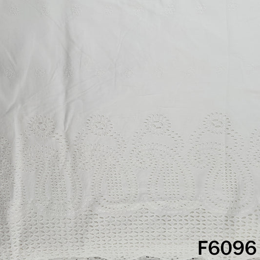 Chikankari Cotton Fabric - F6096