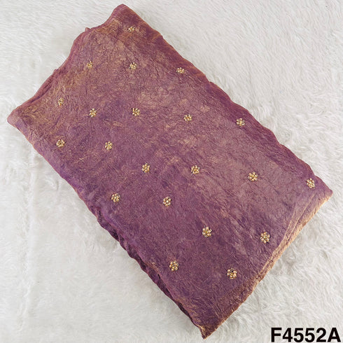 Zari Pearl Work Jimmy Choo Fabric- F4552