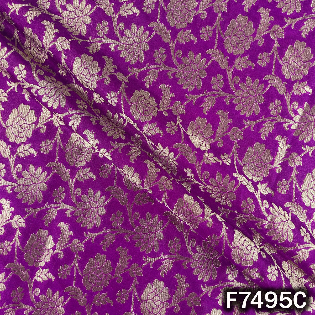 Banarasi Brocade Fabric - F7495