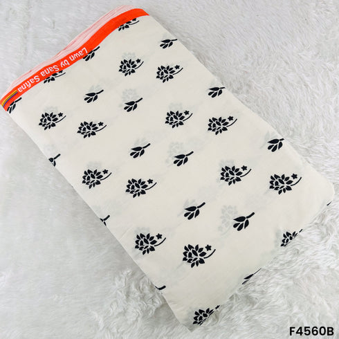 Digital Print Cambric Cotton Fabric- F4560