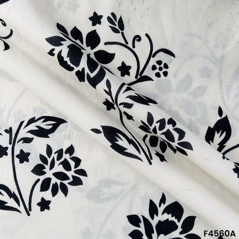 Digital Print Cambric Cotton Fabric- F4560