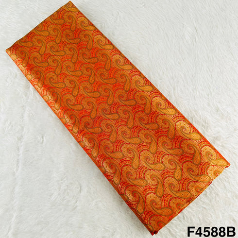 Self Jacquard Brocade Fabric- F4588