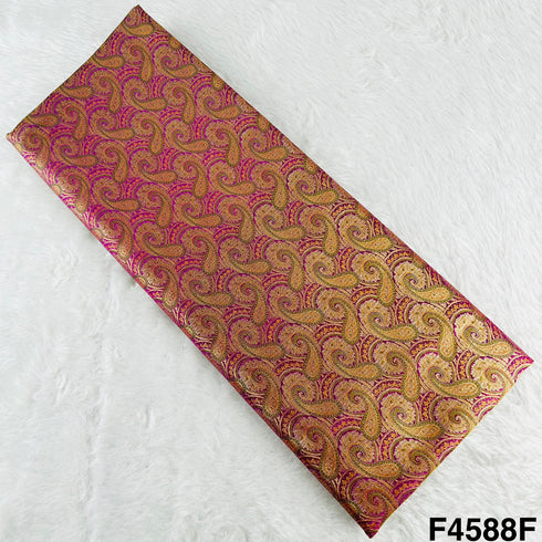 Self Jacquard Brocade Fabric- F4588