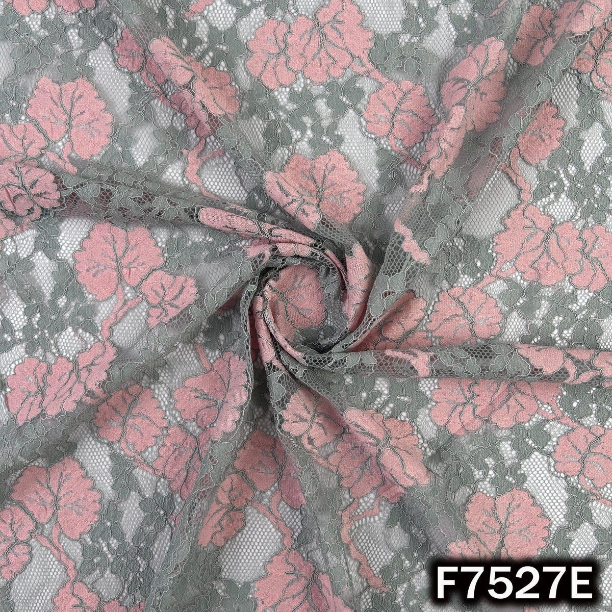 Imported Crochet Lace Net Fabric - F7527