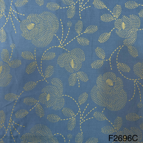 Printed Cotton Fabric-F2696