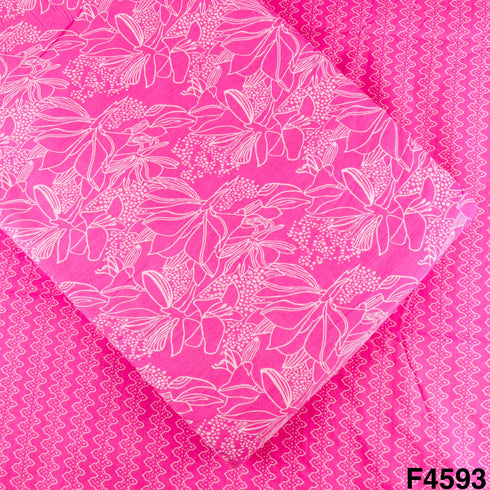 Printed Cambric Cotton Fabric- F4593