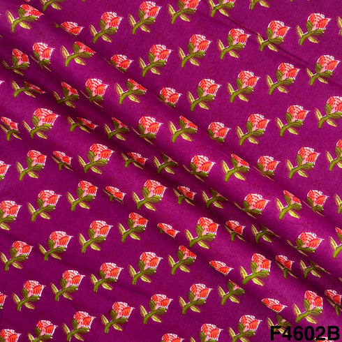 Printed Cambric Cotton Fabric- F4602