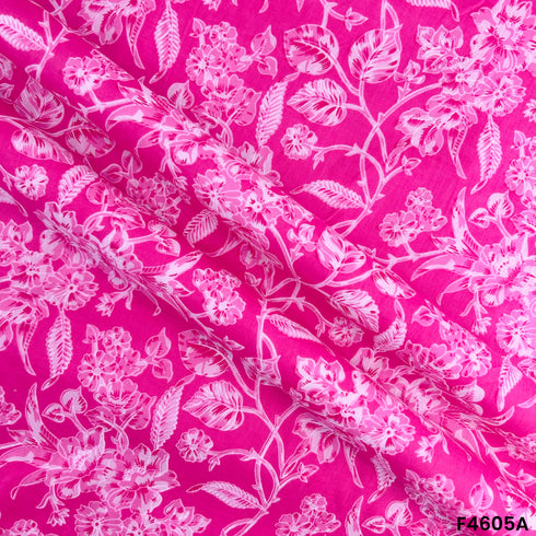 Printed Cambric Cotton Fabric- F4605