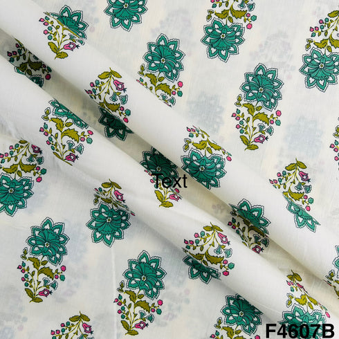 Printed Cambric Cotton Fabric- F4607